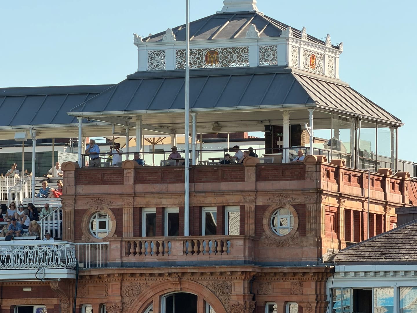 The pavilion at Lord’s Cricket Ground, St John’s Wood